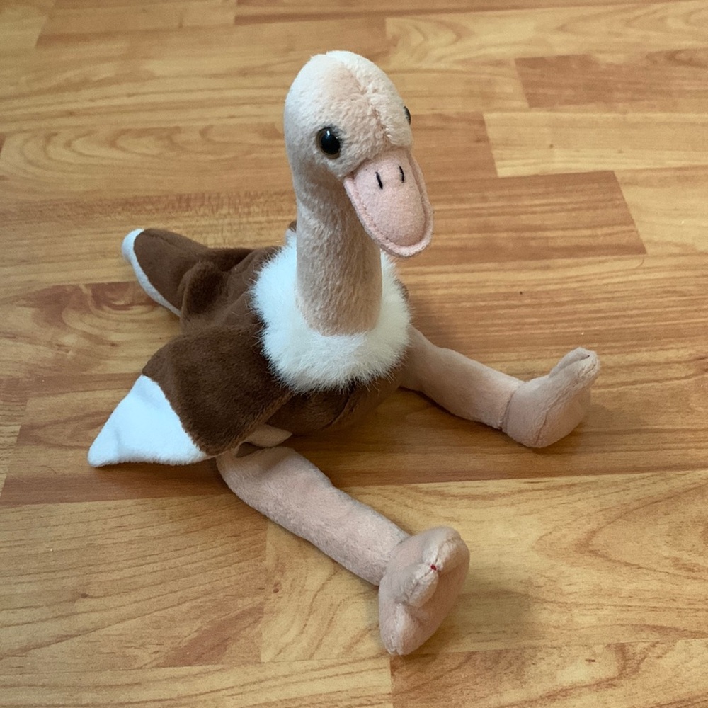 Ty Ostrich Stuffed Animal